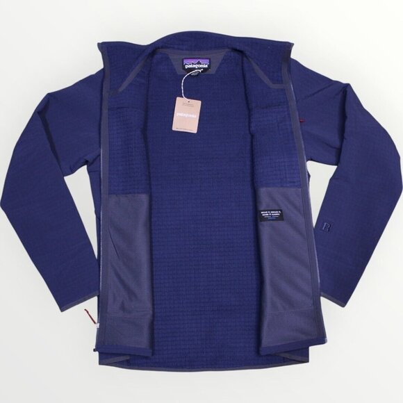 Patagonia Men's R2 TechFace Full Zip Jacket  New Navy 83626 New - Picture 2 of 9